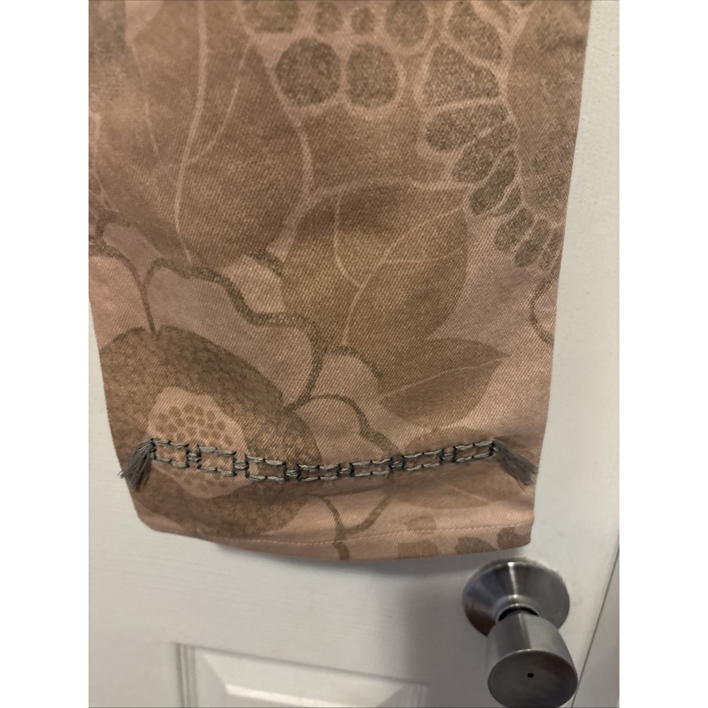 Anthropologie Pilcro The Camp Wanderer Jeans Pink Tan Patchwork Boho Festival 30 - Picture 9 of 9
